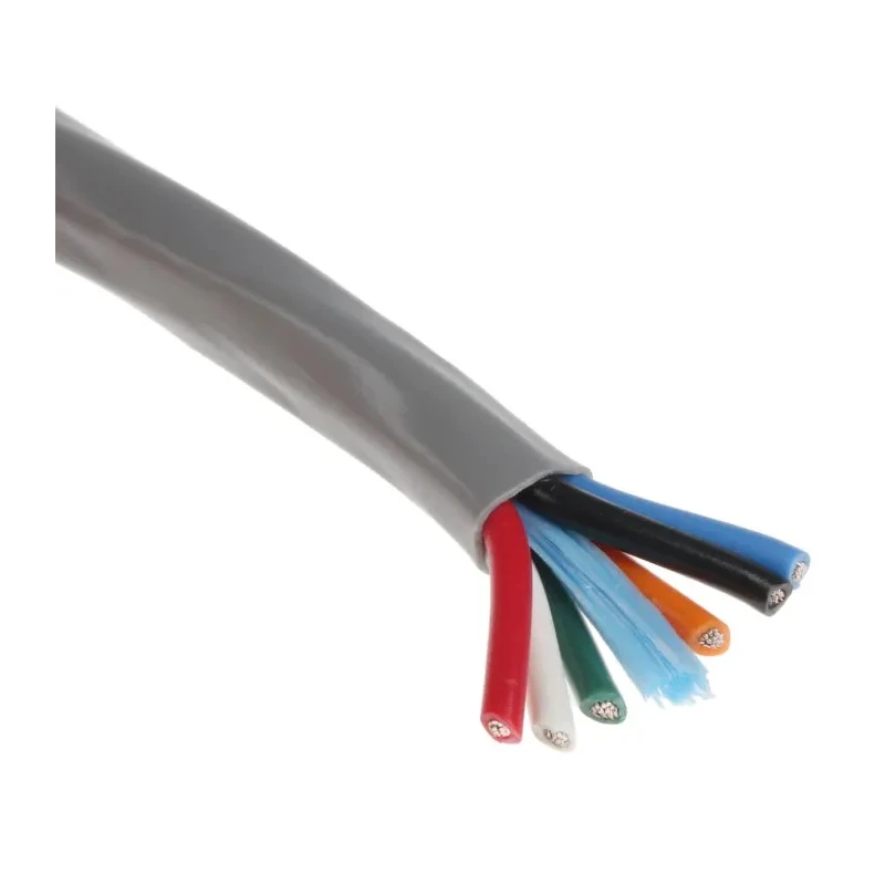 Alpha Wire Alpha Essentials Communication & Control Control Cable 6 Cores 0.81mm² 18 AWG, Unscreened, PVC 1898/6C SL005