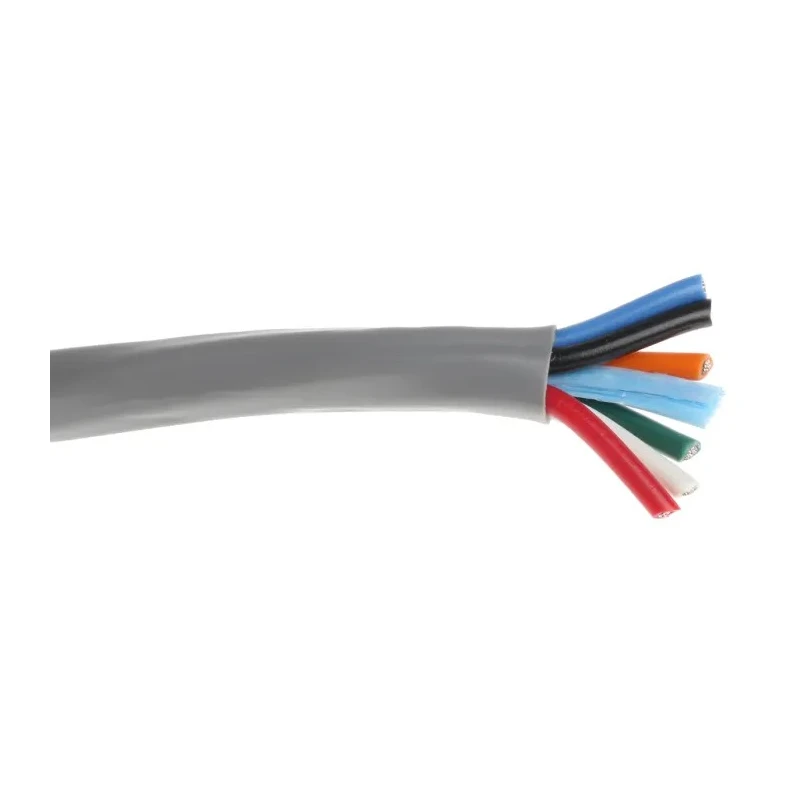 Alpha Wire Alpha Essentials Communication & Control Control Cable 6 Cores 0.81mm² 18 AWG, Unscreened, PVC 1898/6C SL005