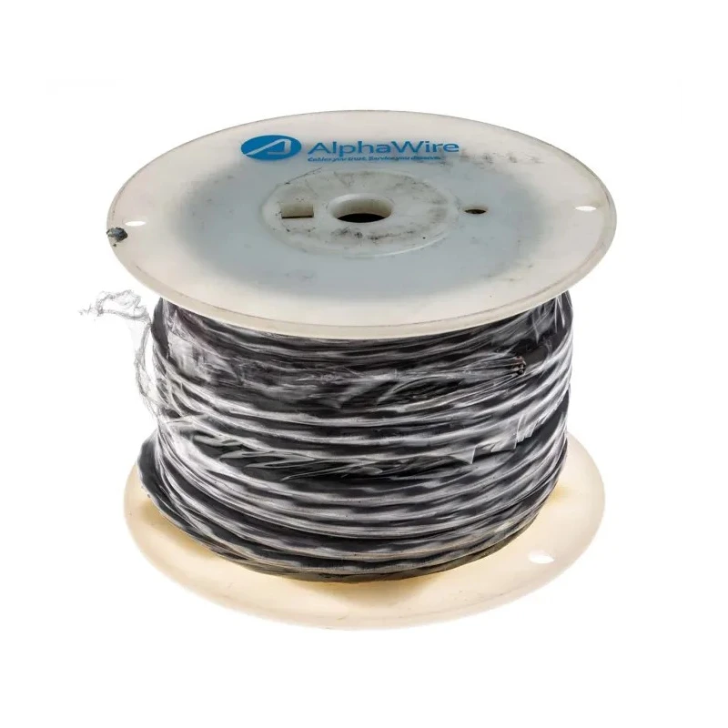 Alpha Wire Alpha Essentials Communication & Control Control Cable, 4 Cores, 0.81mm² 18 AWG, Unscreened, 30m 1898/4C SL005