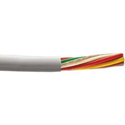 Alpha Wire Alpha Essentials Communication & Control Control Cable 15 Cores 0.81mm² 18 AWG Unscreened 30m Grey 1898/15C SL005