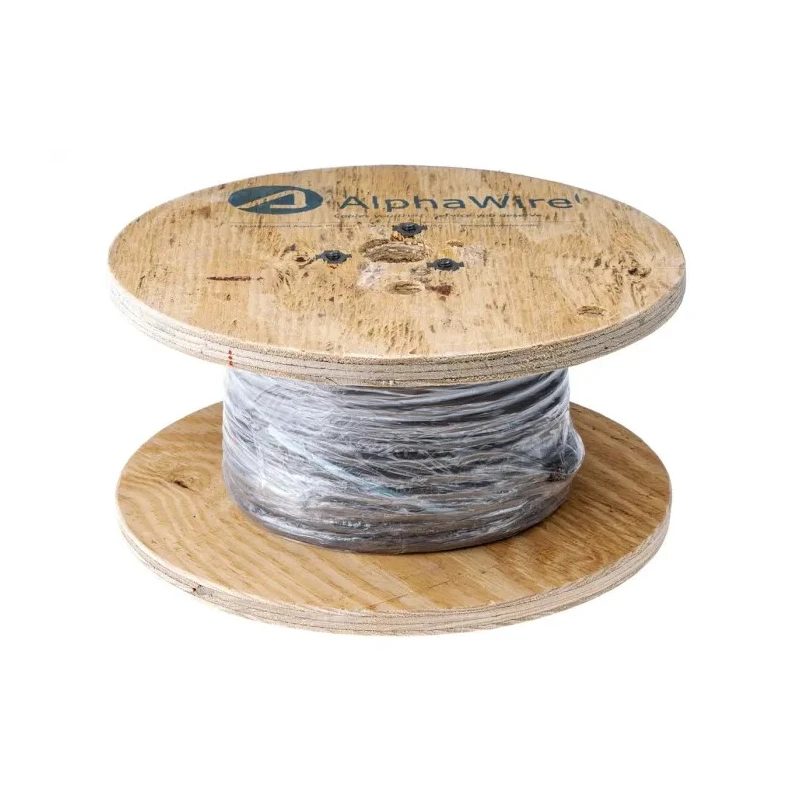 Alpha Wire Alpha Essentials Communication & Control Control Cable, 12 Cores, 0.35mm² 22 AWG, Screened, 30m 1299/12C SL005