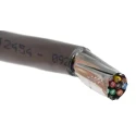 Alpha Wire Alpha Essentials Communication & Control Control Cable, 10 Cores, 0.35mm² 22 AWG, Screened, 30m 1299/10C SL005
