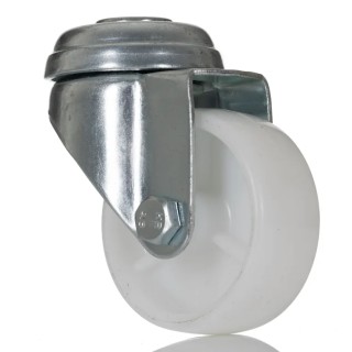 RS PRO Swivel Castor 50 mm Wheel Diameter 50 kg Load Capacity Polypropylene Wheel 828-6312