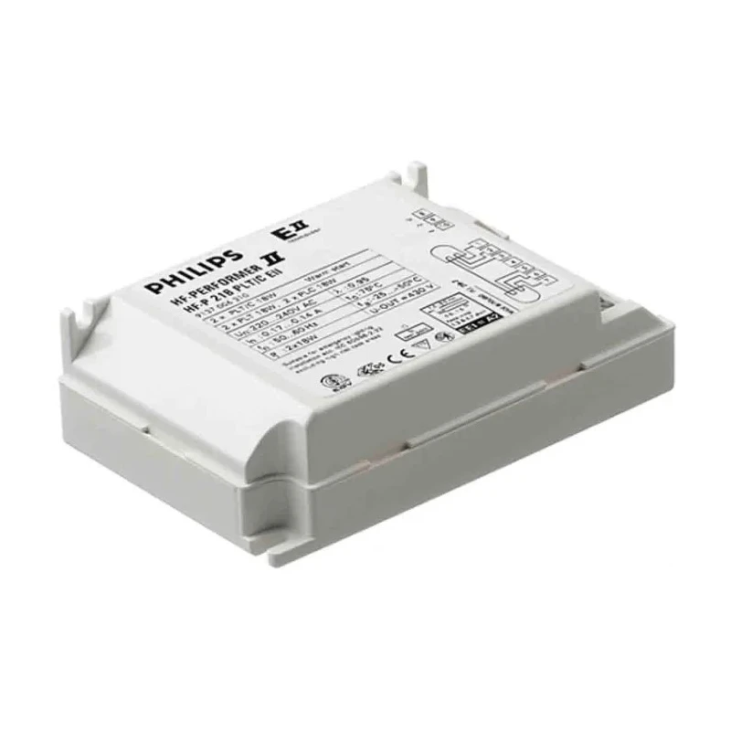 Philips Lighting Electronic Lighting Ballast HF-Performer EII for 2 Lamps C, HF-P 2 22-42 PL-T, L, TL5C 913700630866