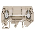 Weidmüller W Series Disconnect Terminal Block Brown 6mm² 1-Level Screw 630V 57A 1934830000