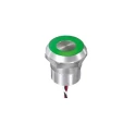 APEM Capacitive Switch with Latching and Momentary Function, Illuminated Red and Green LED, NPN Output, IP68 CPB3210000EGSC