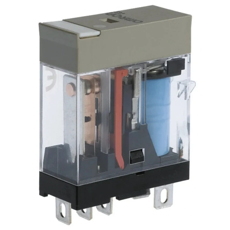 Omron Power Relay 24V Coil Voltage 5A Switching Current DPDT Contact Configuration G2R-2-SD 24VDC (S)