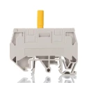 Weidmüller W Series Disconnect Terminal Block Brown, 6mm² Cable CSA, 1-Level, Screw Termination, 630V 57A 1938820000