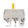 Weidmüller W Series Disconnect Terminal Block Brown, 6mm² Cable CSA, 1-Level, Screw Termination, 630V 57A 1938820000