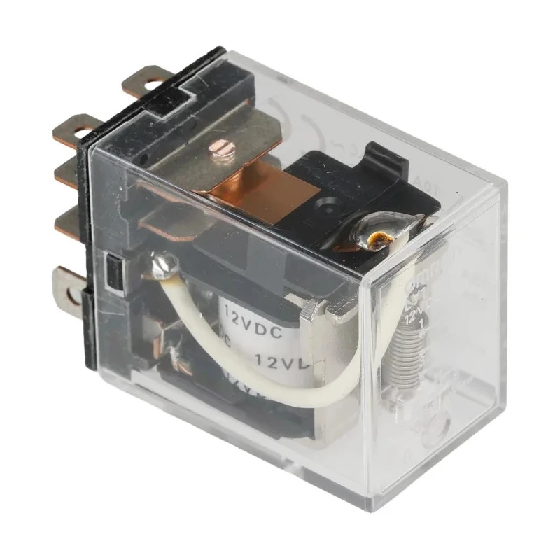 Omron Power Relay 12V DC Coil Voltage 15A Switching Current SPDT Contact Configuration LY1 12VDC