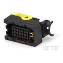 TE Connectivity LEAVYSEAL Automotive Connector Female Cable Crimp Termination 21 Way Black 24A 1-2333508-1