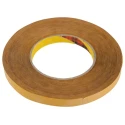 3M 465 Transparent Transfer Tape Aluminium Foil Backing 12mm Width 55m Length Acrylic Adhesive -40°C to 121°C 950 12mmX55m