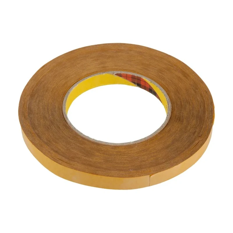 3M 465 Transparent Transfer Tape Aluminium Foil Backing 12mm Width 55m Length Acrylic Adhesive -40°C to 121°C 950 12mmX55m