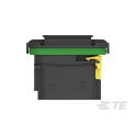 TE Connectivity LEAVYSEAL Automotive Connector Male Black Flange 21 Way Crimp Termination 40A 1-2112162-1