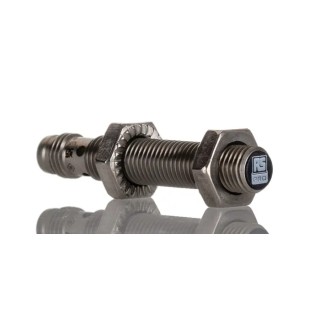RS Pro Threaded Barrel Inductive Proximity Sensor M8 x 1 Flush Mount Stainless Steel Housing PNP 30 V DC 200mA 206-6133