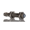 RS Pro Threaded Barrel Inductive Proximity Sensor M8 x 1 Flush Mount Stainless Steel Housing PNP 30 V DC 200mA 206-6133