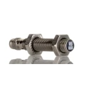 RS Pro Threaded Barrel Inductive Proximity Sensor M8 x 1 Flush Mount Stainless Steel Housing PNP 30 V DC 200mA 206-6133