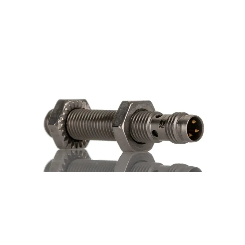 RS Pro Threaded Barrel Inductive Proximity Sensor M8 x 1 Flush Mount Stainless Steel Housing PNP 30 V DC 200mA 206-6133