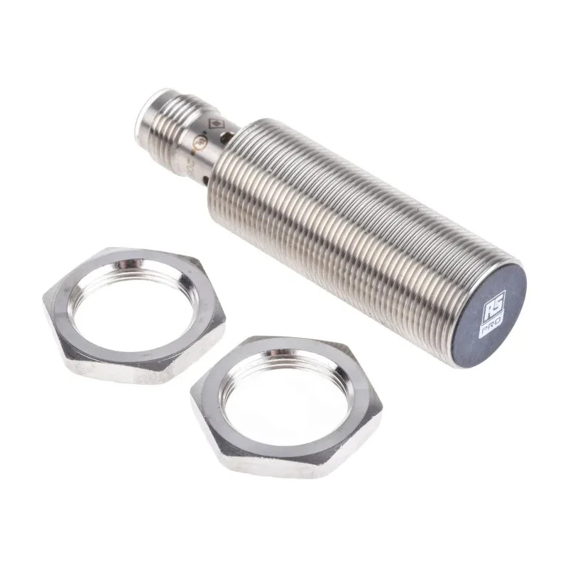 RS Pro Threaded Barrel Inductive Proximity Sensor M18 x 1 PNP Output 30 V DC 200mA 8 mm Detection 65 mm Length 206-6142