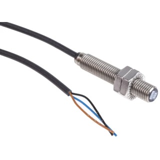 Telemecanique Sensors Threaded Barrel Inductive Proximity Sensor M8 x 1 PNP 30V dc 200mA 2 mm Detection 206-6135