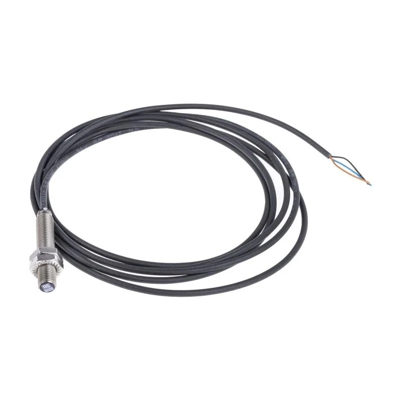 Telemecanique Sensors Threaded Barrel Inductive Proximity Sensor M8 x 1 PNP 30V dc 200mA 2 mm Detection 206-6135