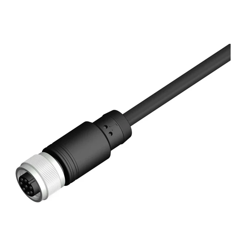 RS PRO Sensor Actuator Cable Female 8 way Straight to Female Straight, Unterminated, 10 m, 30V 206-7630