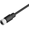 RS PRO Sensor Actuator Cable Female 8 way Straight to Female Straight, Unterminated, 10 m, 30V 206-7630