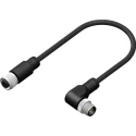 RS PRO Sensor Actuator Cable Female 8 Way Straight to Male 8 Way M12, 10 m 206-7657