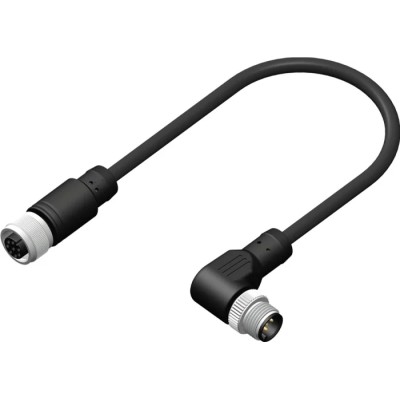 RS PRO Sensor Actuator Cable Female 8 Way Straight to Male 8 Way M12, 10 m 206-7657