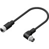 RS PRO Sensor Actuator Cable Female 8 Way Straight to Male 8 Way M12, 10 m 206-7657