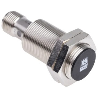 RS PRO Threaded Barrel Inductive Proximity Sensor M18 x 1 Thread Size PNP 30 V DC 200 mA Switching Current 8 mm 206-6161