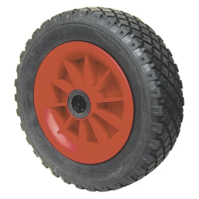 Guitel Hervieu Red, Black Polyurethane Trolley Wheel 260mm Diameter 78mm Width 6022602558