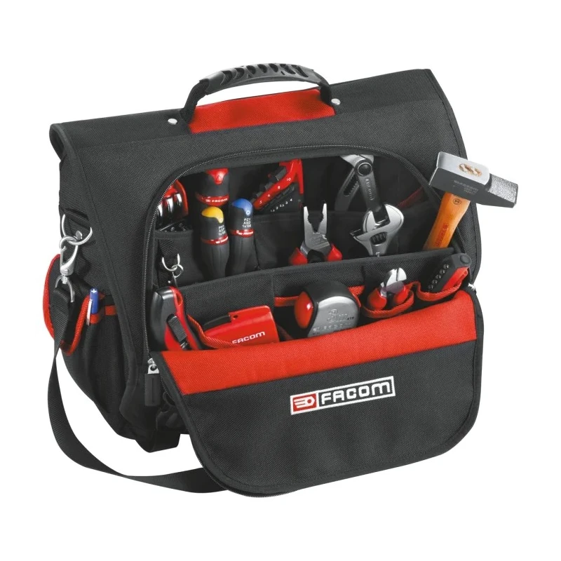 Facom Polyester Tool Bag with Shoulder Strap 460 mm x 150 mm x 350 mm BS.TLBPB