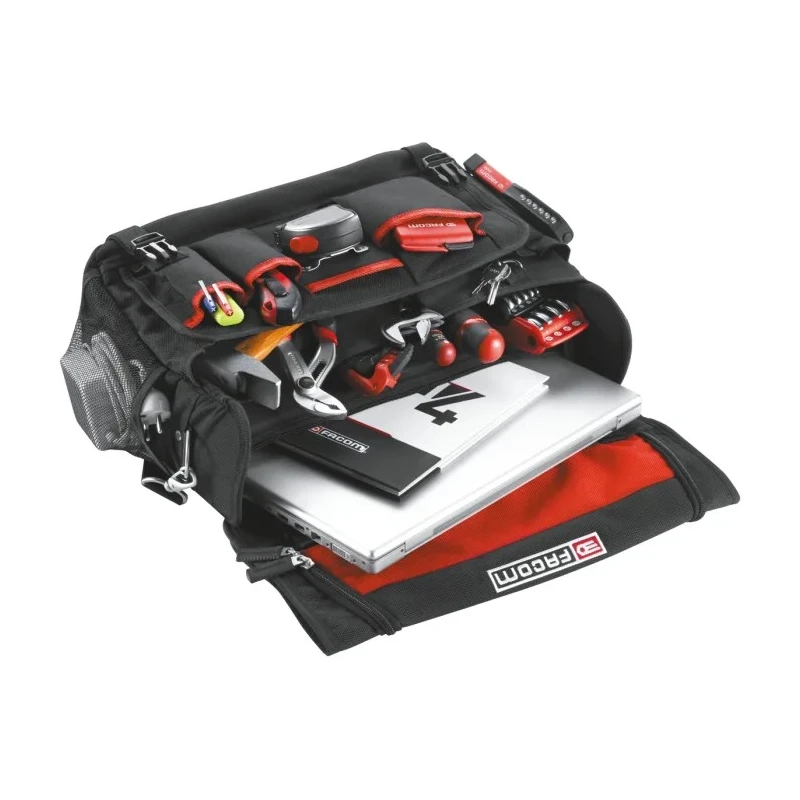 Facom Polyester Tool Bag with Shoulder Strap 460 mm x 150 mm x 350 mm BS.TLBPB