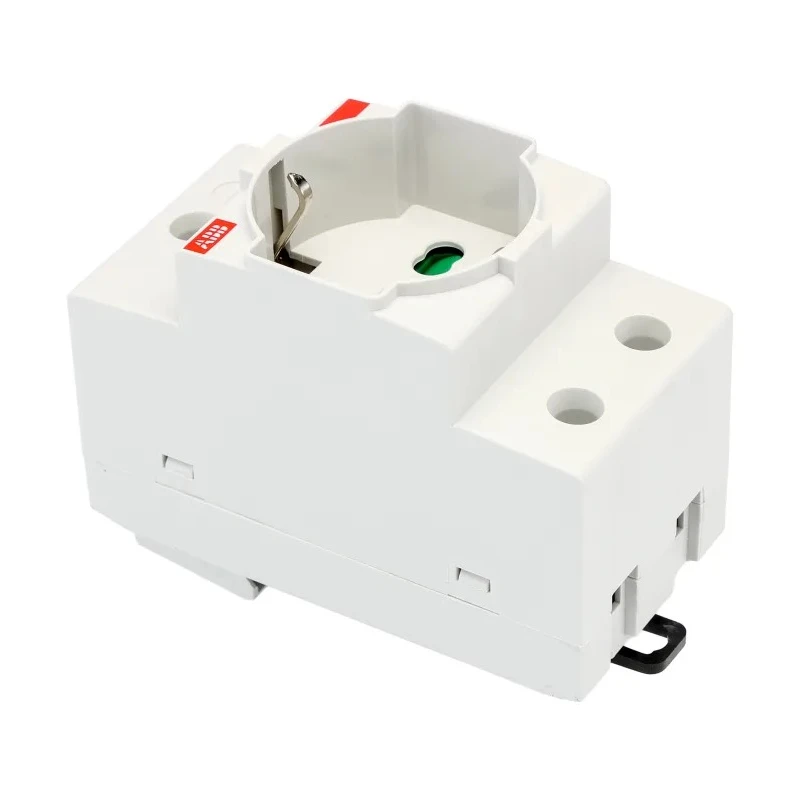 ABB 16A Grey 1 Gang Plug Socket Indoor Type L Italian 2CSM210000R0701 M1170