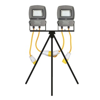 Nightsearcher LINKSTAR Linkable LED Floodlight 192 LEDs 50W 6000 lm IP65 110V AC NSLINKSTAR50-TWIN
