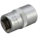 RS PRO 1/2 in Drive 17 mm 12 Point Square Socket 830-4111