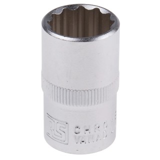 RS PRO 1/2 in Drive 16 mm 12 Point Square Chrome Vanadium Steel Socket 830-4117