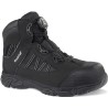 Rockfall OHM Black Non-Metallic Toe Capped Unisex Safety Boots Size UK 9, EU 42 SRC Slip Resistant RF160/009