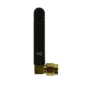 CTi Stubby Multi-Band Antenna with SMA Connector 700 MHz–2400 MHz 2G GSM/GPRS 3G UTMS 4G LTE GSM/4G/CH/SMA_90