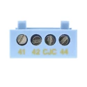PR Electronics 5910Ex 5900 Series DIN Rail Terminal Block Blue, 4 Positions, 2.5mm² Screw Termination 5910Ex