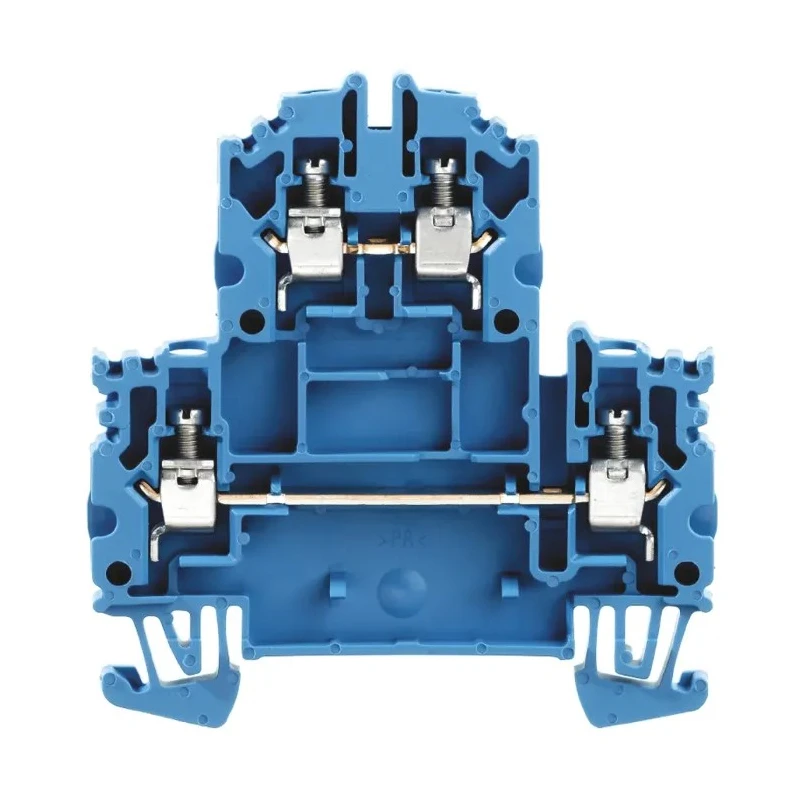 Weidmüller Blue W Series Double Level Terminal Block Screw Type 800V 32A 1041980000