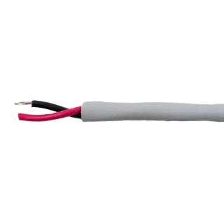 Alpha Wire Ecogen Ecocable Mini Control Cable, 2 Cores 0.09mm² 28 AWG Unshielded Grey Modified Polyphenylene 300 78002 SL005