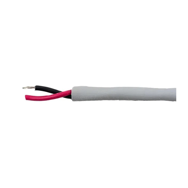 Alpha Wire Ecogen Ecocable Mini Control Cable, 2 Cores 0.09mm² 28 AWG Unshielded Grey Modified Polyphenylene 300 78002 SL005