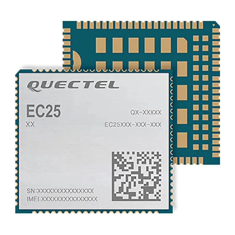 Quectel RF Module EC25EFA-512-STD LTE Cat 4, 1800 MHz, 150Mbps Data Rate, USB 2.0, Surface Mount 32x29x2.4mm EC25EFA-512-STD