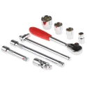 RS PRO 23-Piece 1/2 in 6 Point Bit Deep Hexagon Socket Set VDE 1000V Approved 833-5950