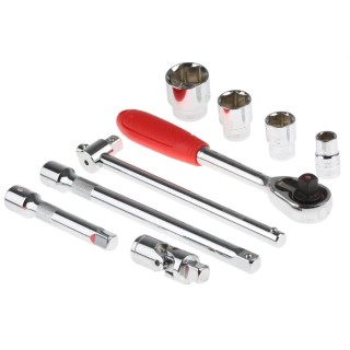RS PRO 23-Piece 1/2 in 6 Point Bit Deep Hexagon Socket Set VDE 1000V Approved 833-5950