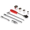 RS PRO 23-Piece 1/2 in 6 Point Bit Deep Hexagon Socket Set VDE 1000V Approved 833-5950
