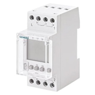 Siemens Digital DIN Rail Time Switch 2-Channel 230V AC 7LF4532-0