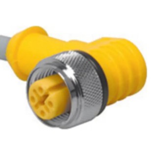 Turck Sensor Actuator Cable Female 4 way M12 to Male 4 way Unterminated, 5 m, 250V, PVC Jacket WK 4T-5/S101